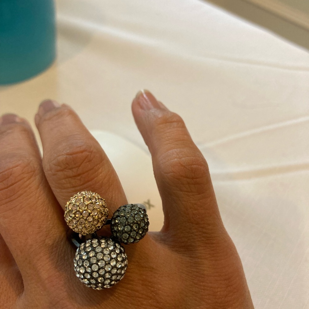 Stella and Dot Soiree trio ring